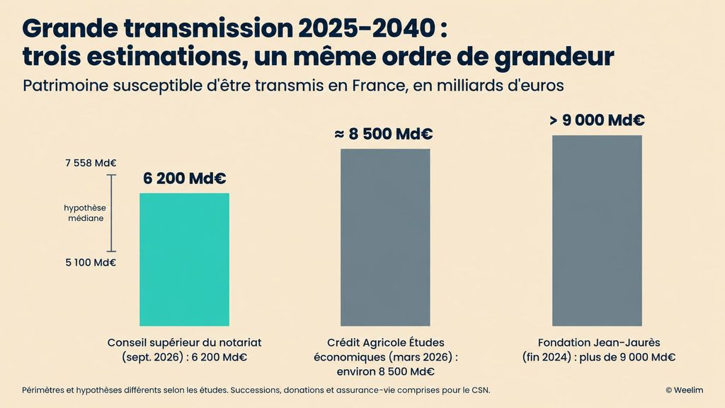 Gestion de patrimoine étude sur la grande transmission