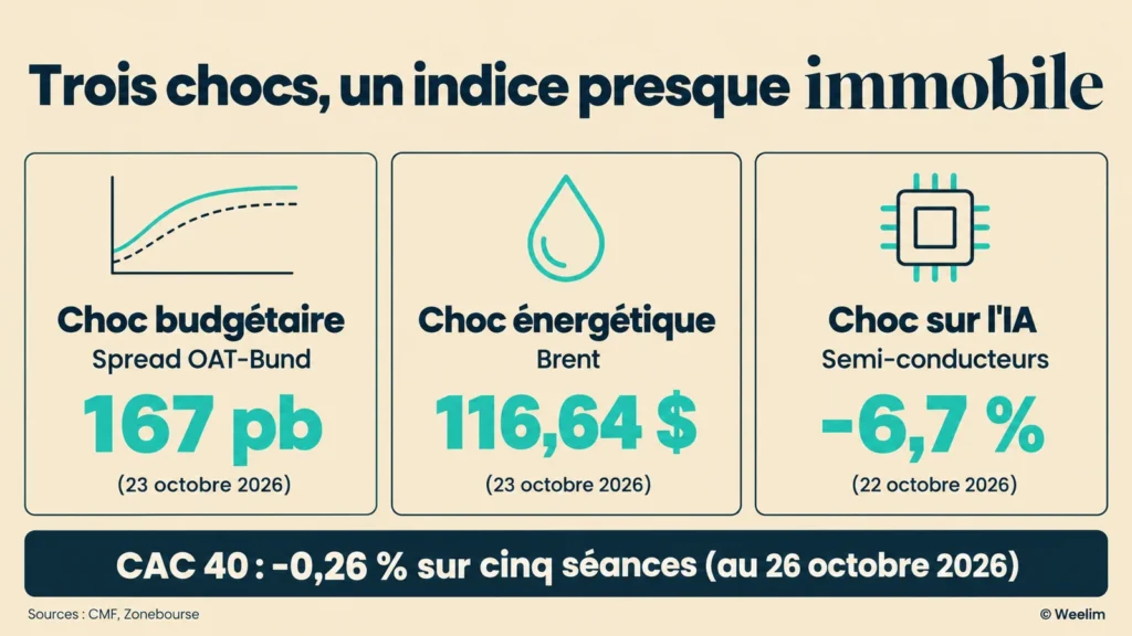 Point marché financier hebdo 26 Octobre 2026