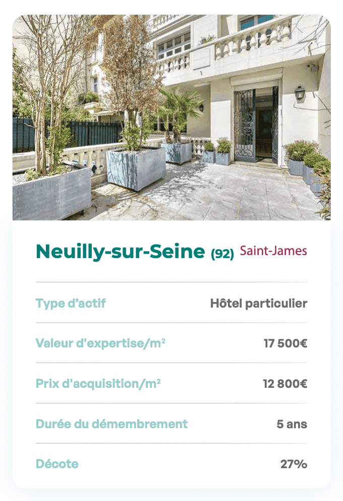 Silver Avenir bien immobilier Neuilly-sur-Seine (92)