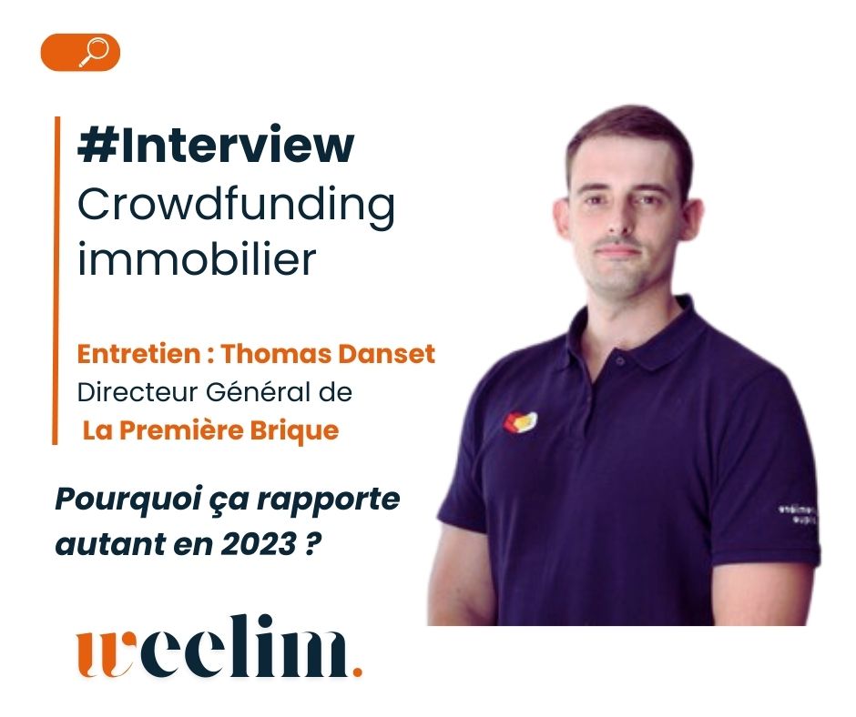 rowdfunding immobilier interview Thomas Danset